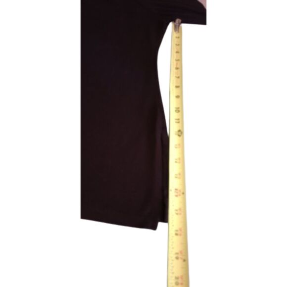 INC Interational Concepts Women's Size 3x Black and Sparkly Gold Blouse - Picture 4 of 7